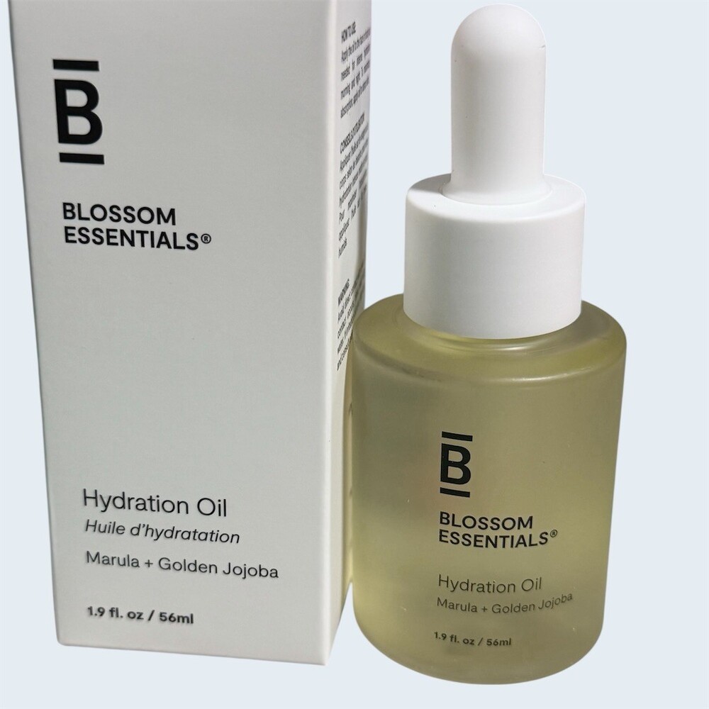 Blossom Essentials Hydration Oil Marula + Jojoba Face & Body 1.9 fl oz NIB